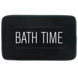 Covor De Baie 45X75 Cm Bath Time Culoare Negru Moftx