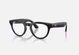 Ray-Ban Meta Headliner Gen 2 Low Bridge Fit Shiny Black Clear Sapphire Transitions 51-23