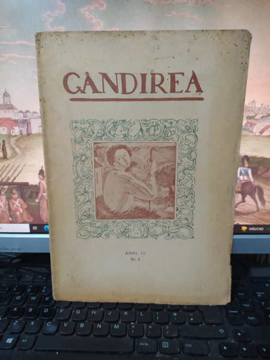 G&acirc;ndirea, nr. 6, 20 nov. 1923, anul III, Nichifor Crainic, Lucian Blaga, 216