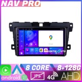 Navigatie Mazda CX 7 2009 KIT 097 EDOTEC-LITE Android Ecran 720P Octa Core 8 128 Carplay CarStore Technology