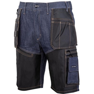 PANTALON LUCRU TIP-BLUGI SCURT CU INTARITURA - 2XL foto