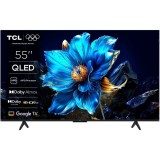 Televizor TCL QLED 55P7K, 139 cm, Smart Google TV, 4K Ultra HD, Clasa F (Model 2025)