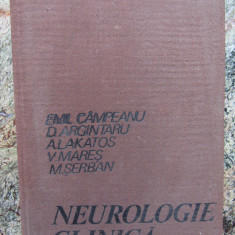 NEUROLOGIE CLINICA -VOL I EMIL CAMPEANU ANUL 1979