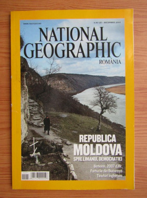 Revista National Geographic. Decembrie 2007 foto