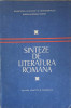 SINTEZE DE LITERATURA ROMANA-AL. PIRU, CONSTANTIN CRISAN