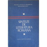 SINTEZE DE LITERATURA ROMANA-AL. PIRU, CONSTANTIN CRISAN-193941