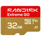Cumpara ieftin Card Memorie microSDHC SanDisk Extreme GO Android A1, 32Gb, Clasa 10 / UHS-1 U1 SDSQXGN-032G-GN6MN