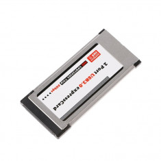 Adaptor express card 34mm la 2 USB 3.0