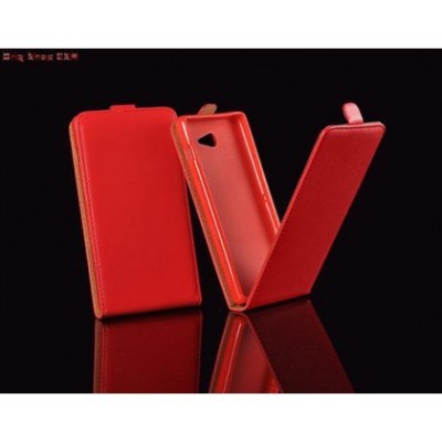 Husa Flip Flexi HTC Desire 620 Rosu foto