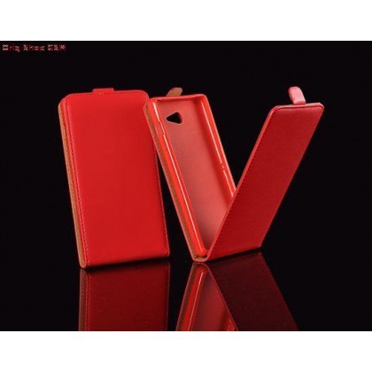 Husa Flip Flexi HTC Desire 620 Rosu