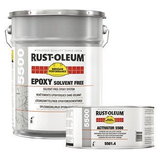 Vopsea Epoxidica Igienica 5500 Verde Deschis / Light Green 5 Litri