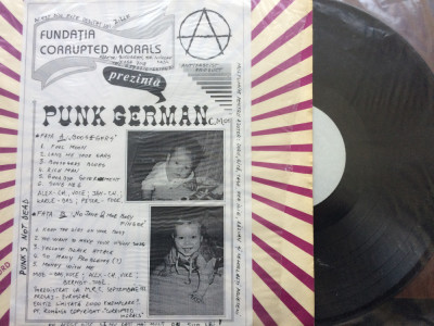 Boosegers / No Jane &amp;amp; Moe Body Finger &amp;lrm;Punk German disc vinyl lp muzica punk VG+ foto