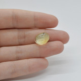 Cabochon citrin 14x11x7mm c218