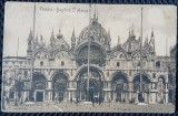 Carte Postala, Venezia, Basilica S. Marco, 1912