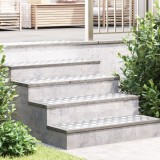 Plăci de aluminiu checker 2 bucăți antiderapante 90x30 cm