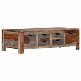 VidaXL Măsuță de cafea, gri, 100x50x30 cm, lemn masiv de acacia 247982