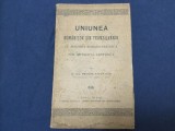 Uniunea Romanilor din Transilvania cu Biserica Romano Catolica sub imparatul Leopold I de George Popoviciu anul 1901 !