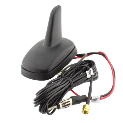 Antena SHARK, radio AM/FM, GPS, cu amplificator, 12V, T113715 foto