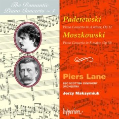 Paderewski: Piano Concerto In A Minor Op 17 / Moszkowski: Piano Concerto In E Major Op 59 | Piers Lane, BBC Scottish Symphony Orchestra, Jerzy Maksymi