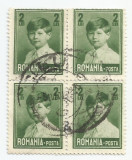 Rom&acirc;nia, LP 77e/1928, Mihai I, mare, f. fil., 2 lei, dant. depl., eroare 2, obl.