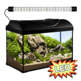 Set Acvariu STARTUP 50 LED EXPERT 10W - PLAT - NEGRU, DIVERSA