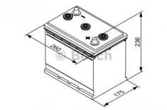 Baterie auto, acumulator Bosch T30 610, 112 Ah - BAA77729 foto