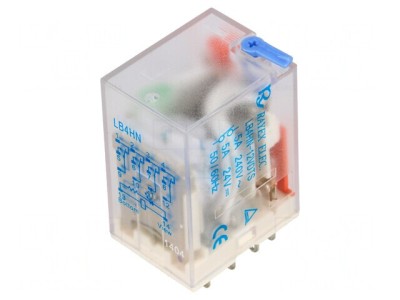 Releu electromagnetic 4PDT 12VDC 5A foto
