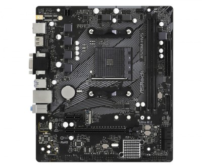 PLACA de BAZA Asrock &amp;quot;A520M-HVS&amp;quot;, skt AM4, mATX, AMD A520, 2 x DDR4, max. 64 GB, 4 x SATA, 1 x M.2, 7.1, &amp;quot;A520M-HVS&amp;quot; foto