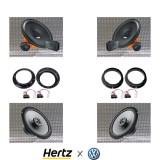 Pachet audio COMPLET, VOLKSWAGEN GOLF V, Difuzoare, Inele, Mufe adaptoare,