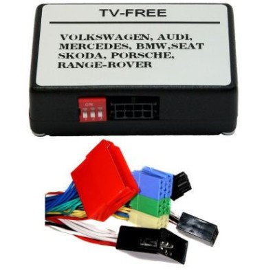 TF-PCM21 interfata modul activare / deblocare video in miscare Porsche CarStore Technology foto
