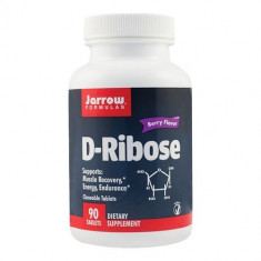 D-Ribose 1000mg, 90tab. masticabile, Jarrow Formulas foto