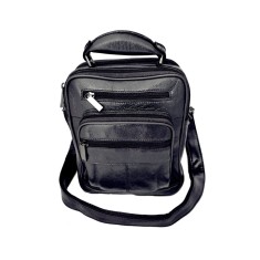 Borseta business din piele naturala 22 x19 negru Magrot 13958