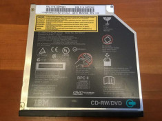 37.Unitate optica laptop - CD-RW DVD-ROM |IDE |SD-R9012 |FRU 92P5993 foto