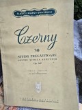 Partitura, 30 studii pregatitoare pentru scoala agilitatii, Op.849 - Czerny