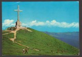 CPIB 24489 CARTE POSTAL - MUNTII BUCEGI. CRUCEA DE PE CARAIMAN, CIRCULATA, 1972, STAMPILE, TIMBRU