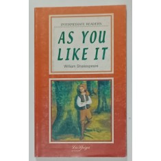 AS YOU LIKE IT by WILLIAM SHAKESPEARE , INTERMEDIATE READERS , 2003