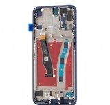 LCD Huawei Honor 9X, 9X Pro, Blue + Rama SWAP