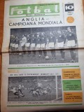 Fotbal 3 august 1966-anglia campioana mondiala,CFR timisoara,rapid giulesti