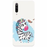 Husa silicon pentru Xiaomi Mi 9, Zebra