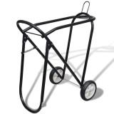 Suport de sa pliabil din metal, cu roti