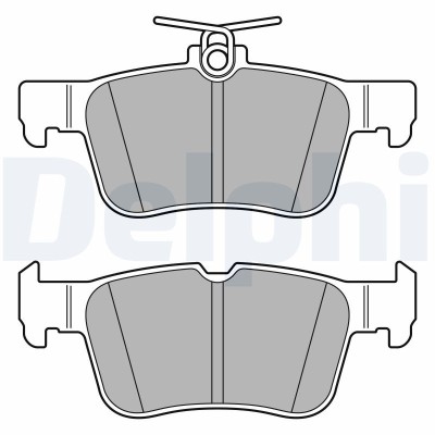 DELPHI LP3590 set placute frana,frana disc foto