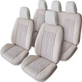 Set Huse Scaun Exclusive Leather Si Alcantara Bej 522187 125797