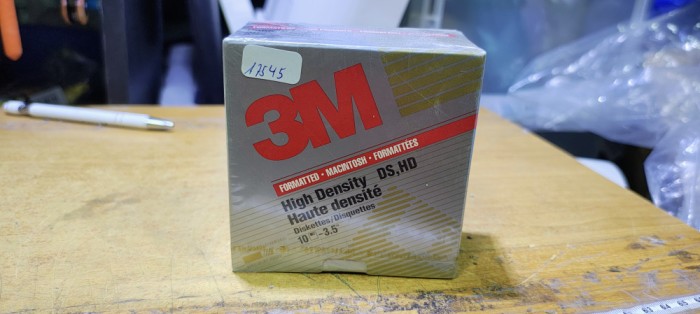 Dischete floppy disk 3.5 un set 10 buc #A7545 noi