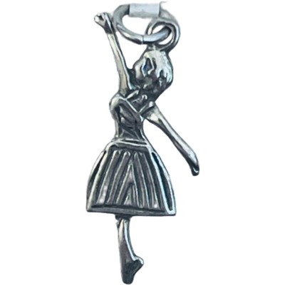 Pandantiv, jolie silver, argint 925, model dansatoare, 30 x 10 mm, 1.7 g foto