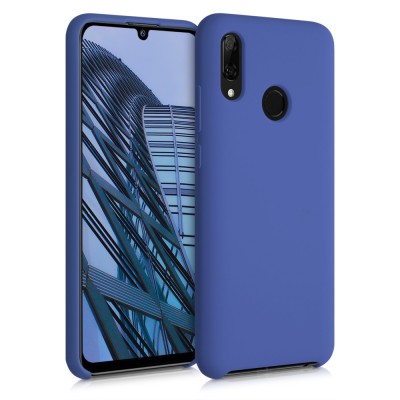 Husa pentru Huawei P Smart (2019), Silicon, Albastru, 47824.145 foto