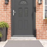 Cumpara ieftin Perdele de usa cu perii cu montare prin insurubare 12 pcs