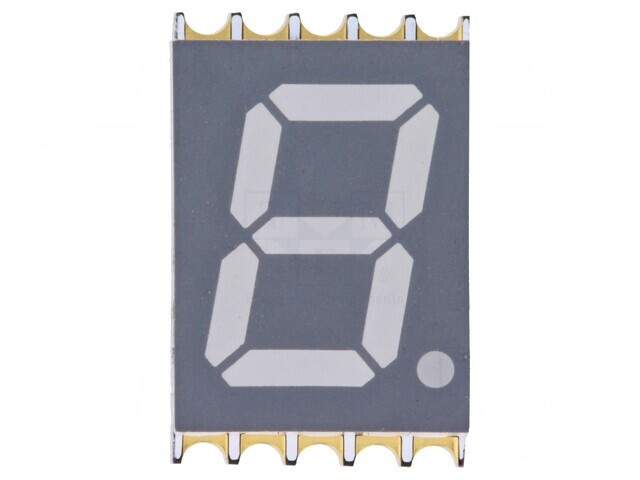 Afișaj LED 7 Segmente 10mm Albastru