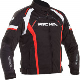 Cumpara ieftin Geaca Moto Richa Falcon 2 Jacket, Negru/Rosu/Alb, 5XL