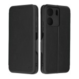 Cumpara ieftin Husa Tip Carte Xiaomi Redmi 13C 4G Poco C65 cu Flip Magnetic Negru TSWP