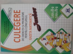 Culegere de exercitii si probleme pt. concursul Gazeta Matematica Junior cls 3-4